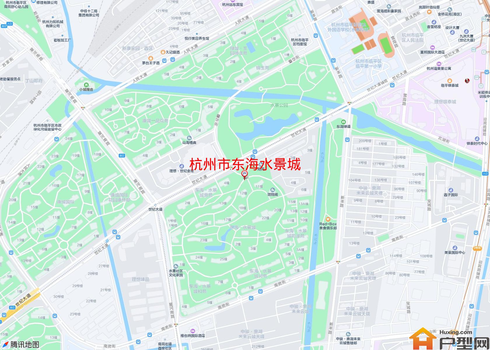 东海水景城小区 - 户型网