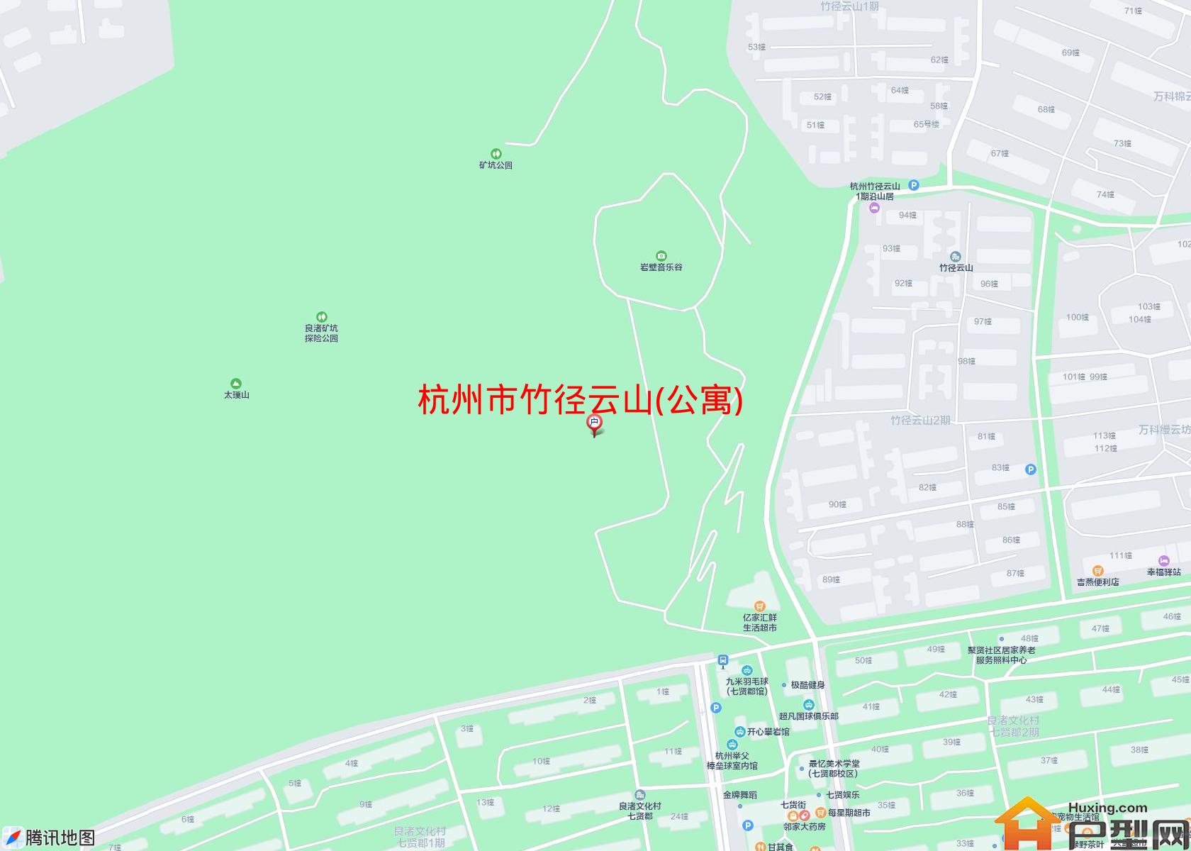 竹径云山(公寓)小区 - 户型网