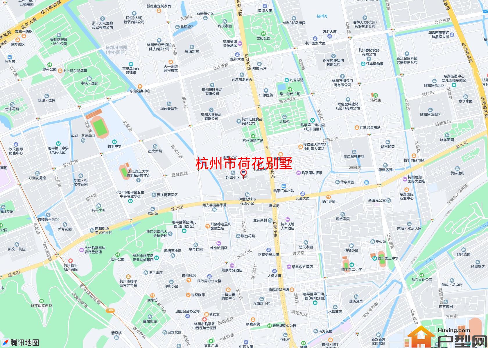 荷花别墅小区 - 户型网