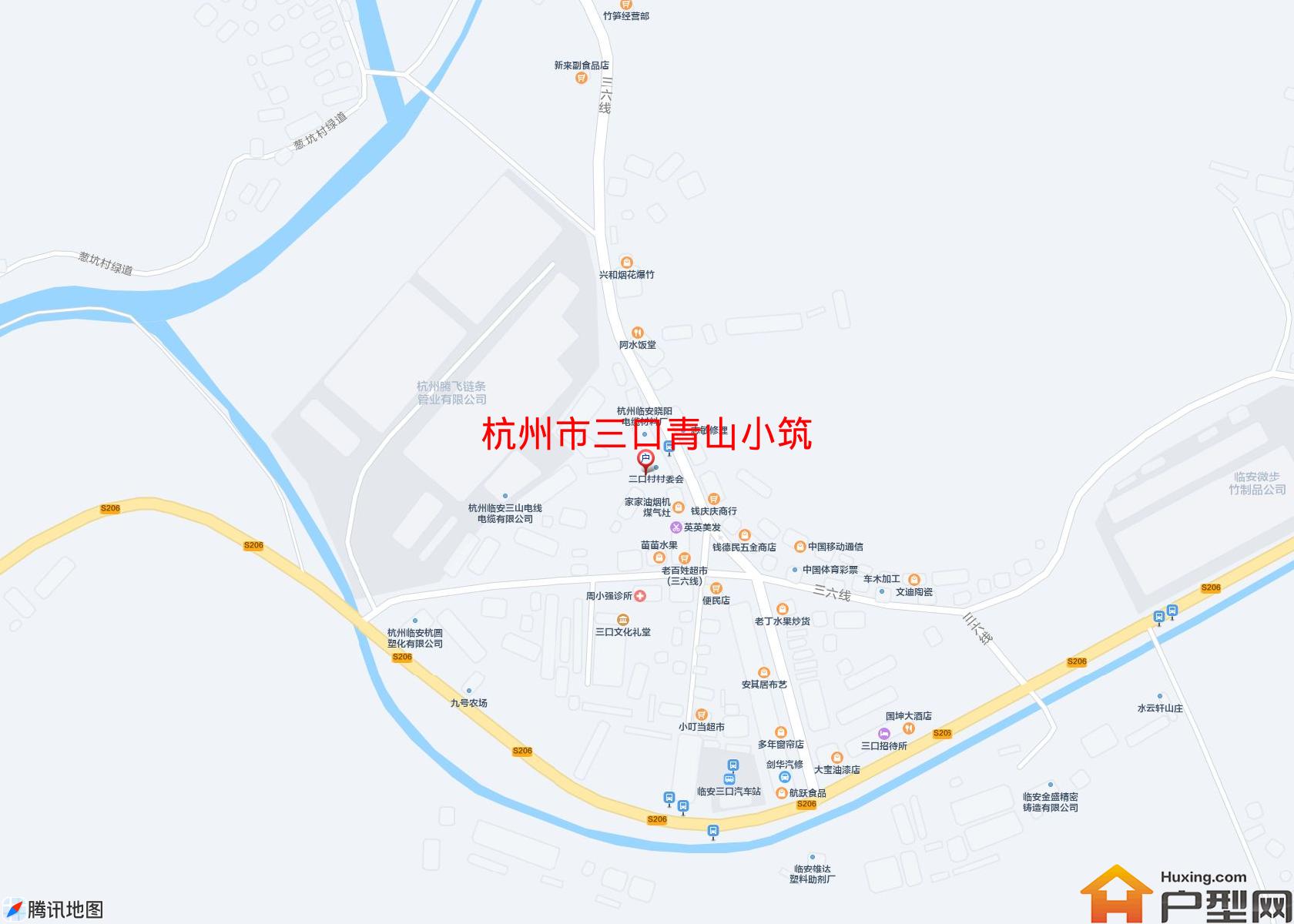 三口青山小筑小区 - 户型网