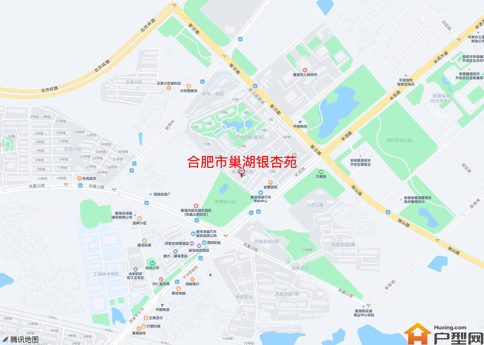 巢湖银杏苑小区 - 户型网