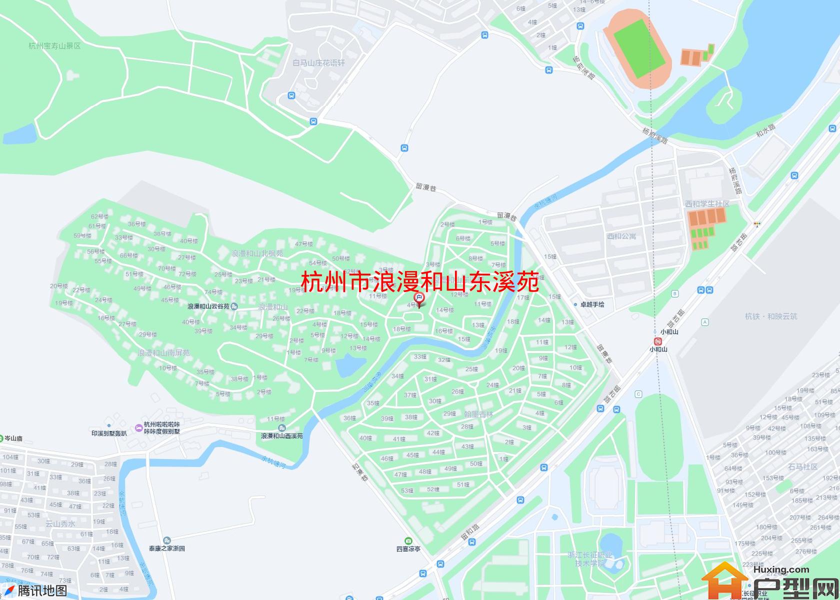 浪漫和山东溪苑小区 - 户型网