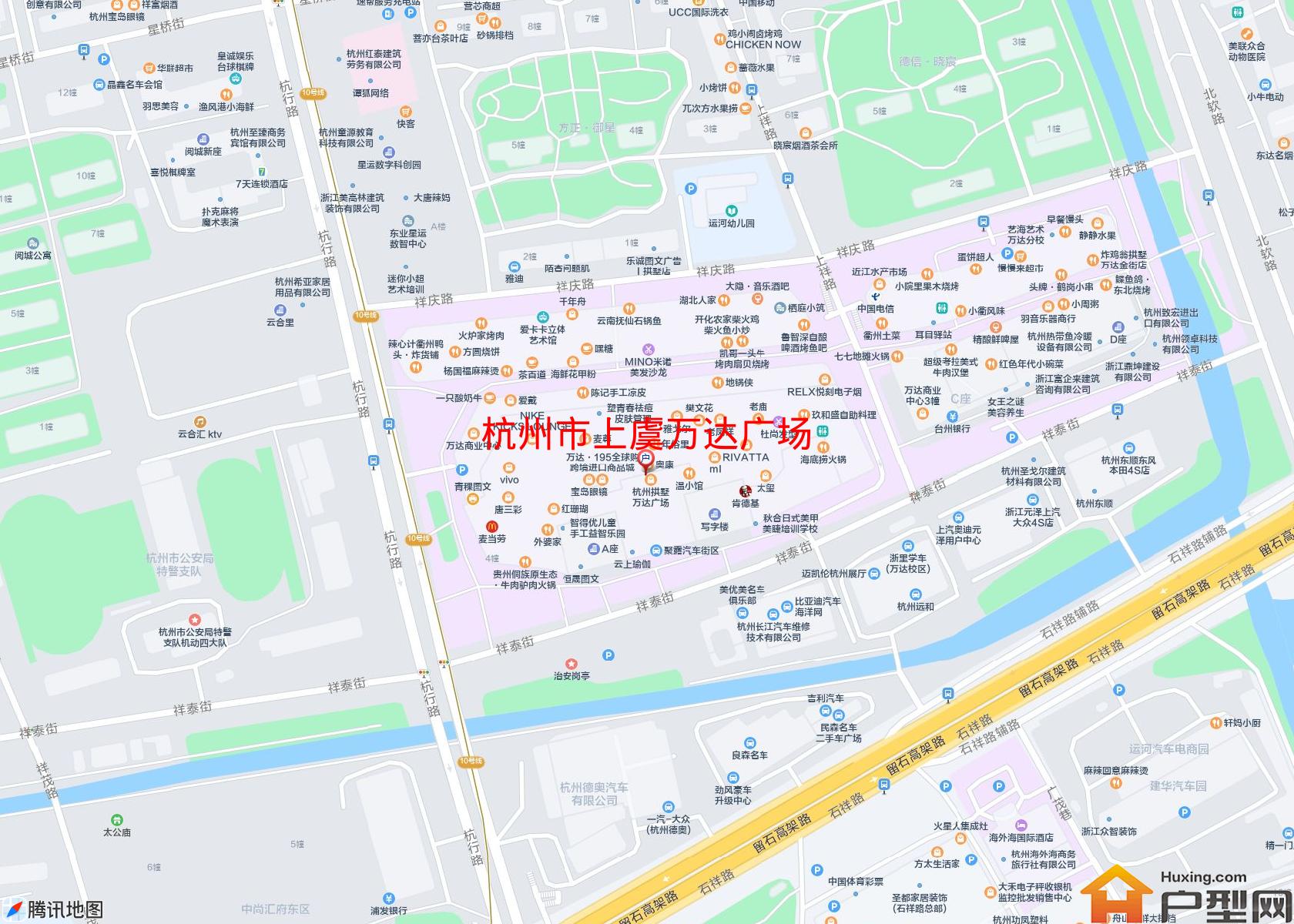 上虞万达广场小区 - 户型网