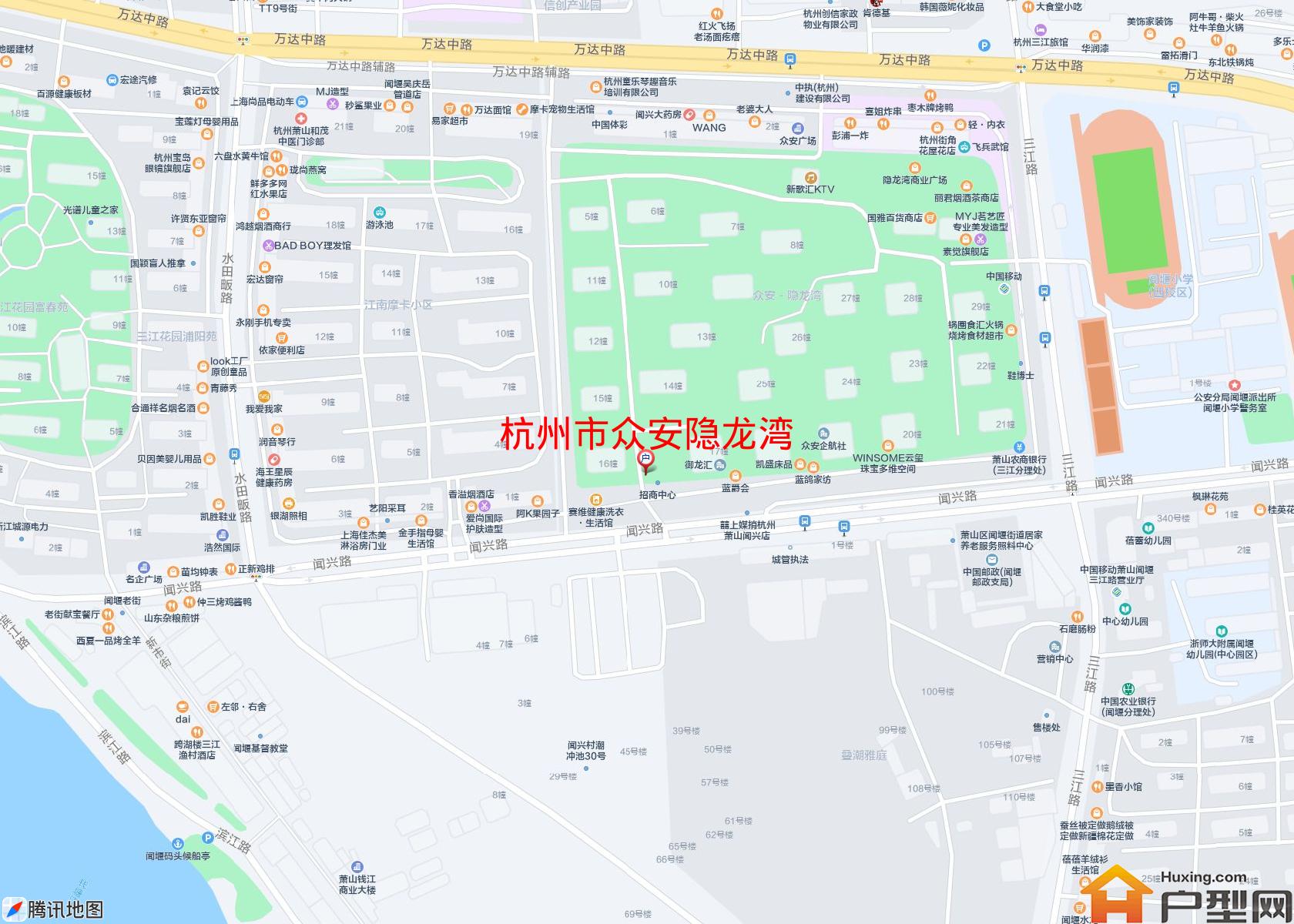 众安隐龙湾小区 - 户型网