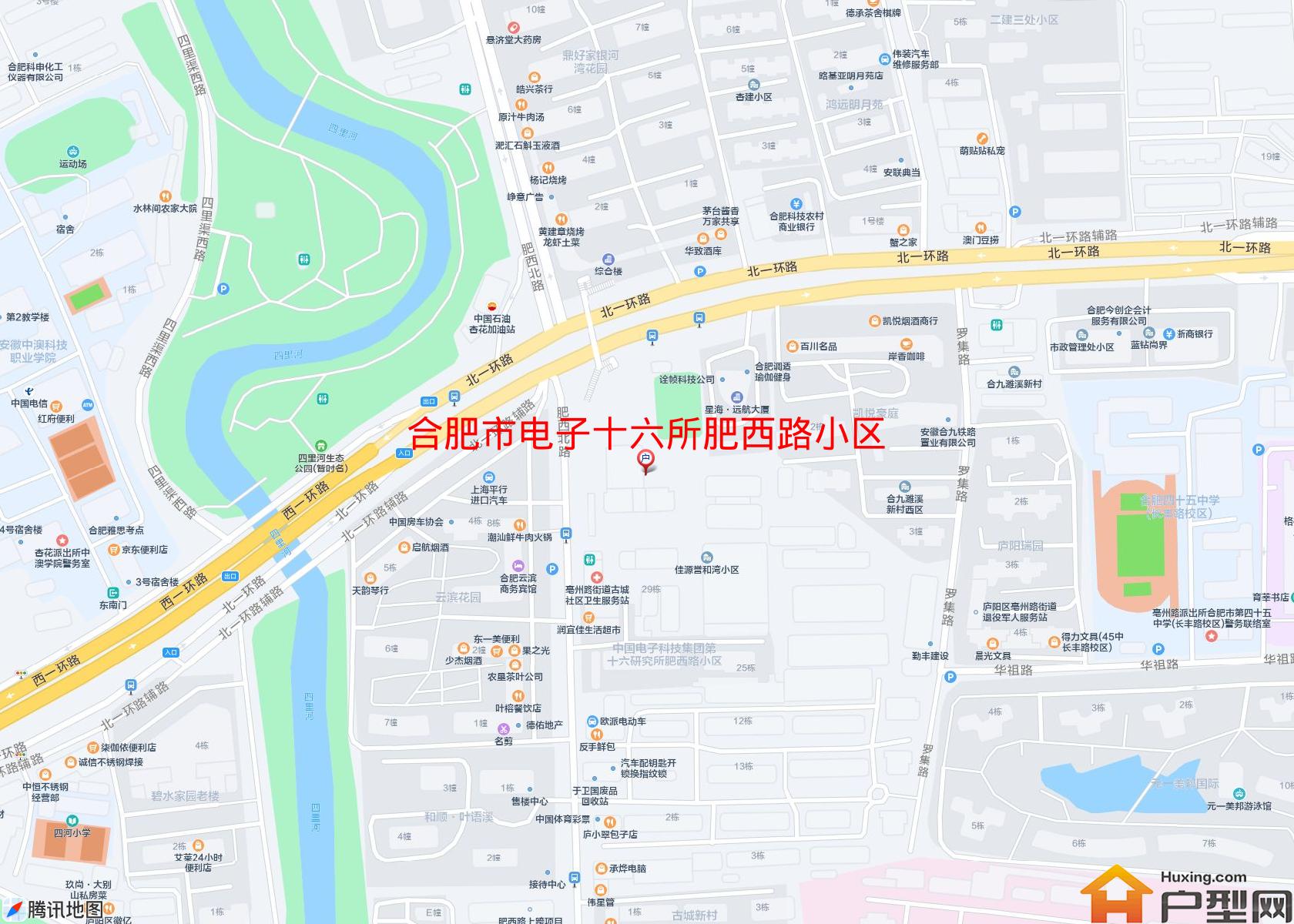 电子十六所肥西路小区小区 - 户型网