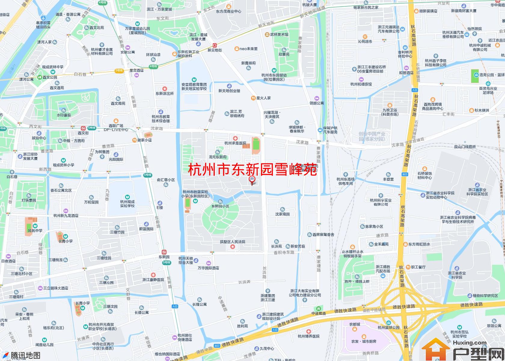 东新园雪峰苑小区 - 户型网