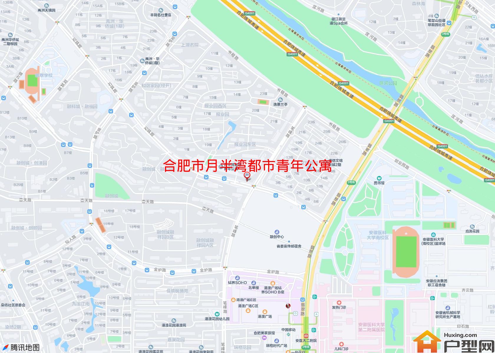 月半湾都市青年公寓小区 - 户型网