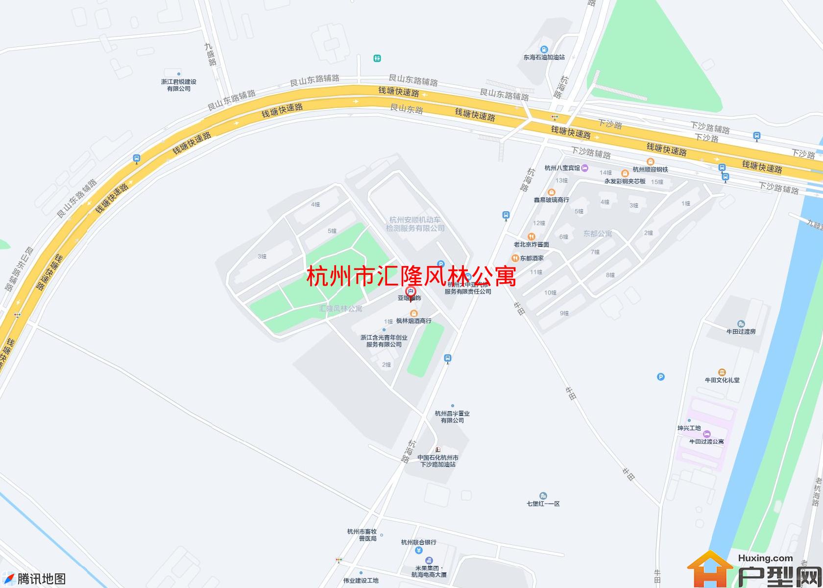 汇隆风林公寓小区 - 户型网