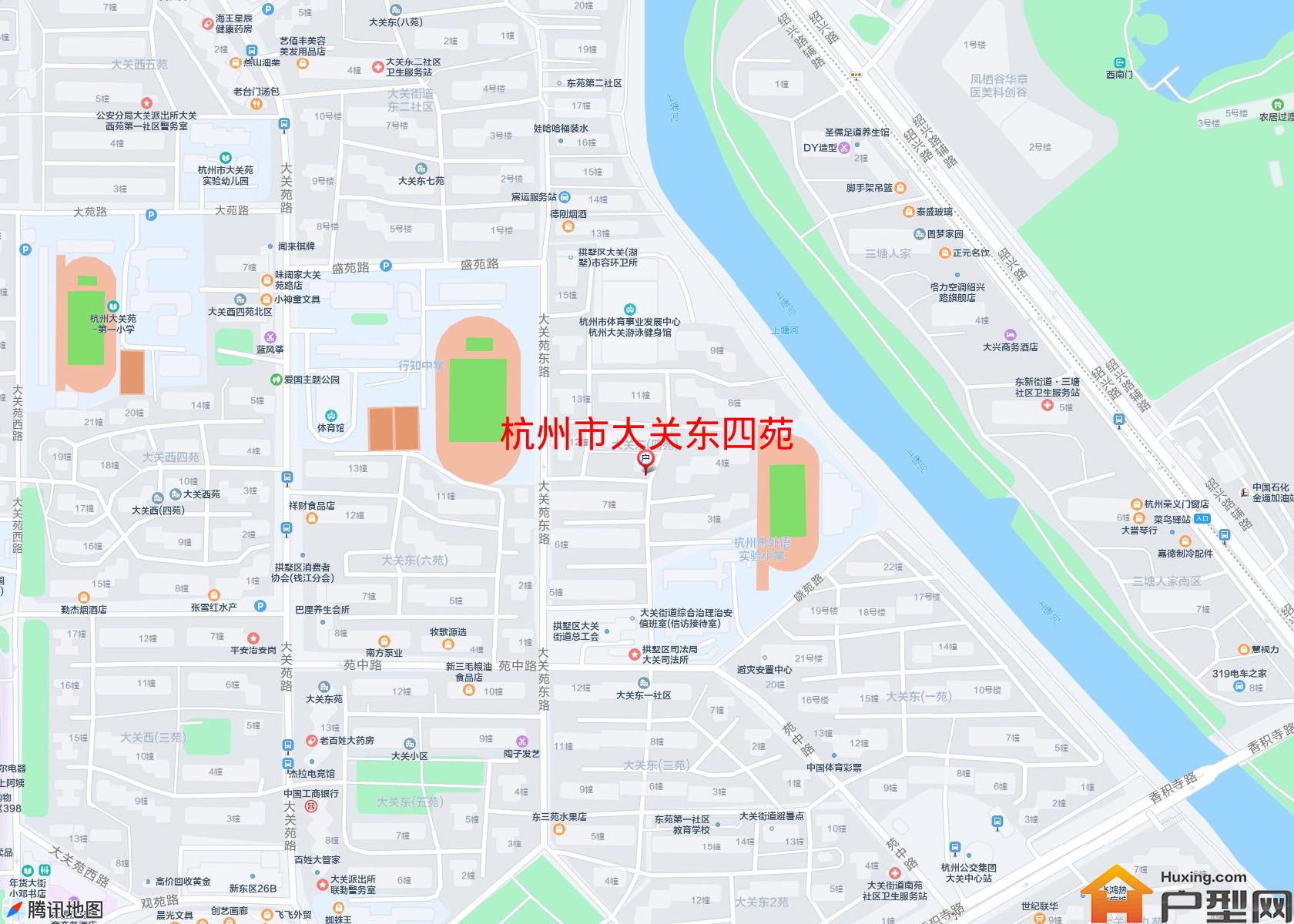 大关东四苑小区 - 户型网