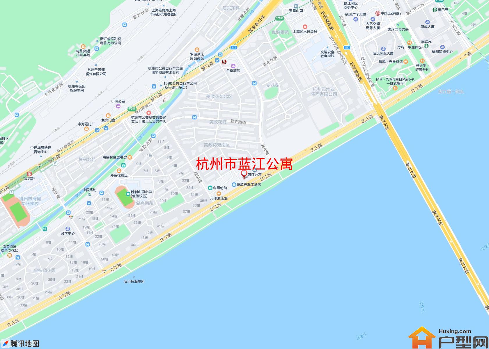 蓝江公寓小区 - 户型网