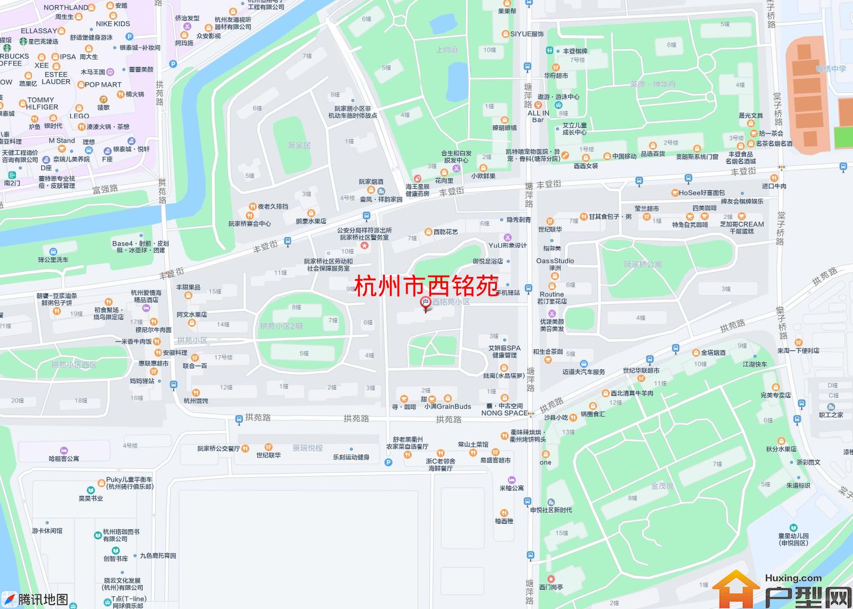 西铭苑小区 - 户型网 西铭苑小区 - 户型网