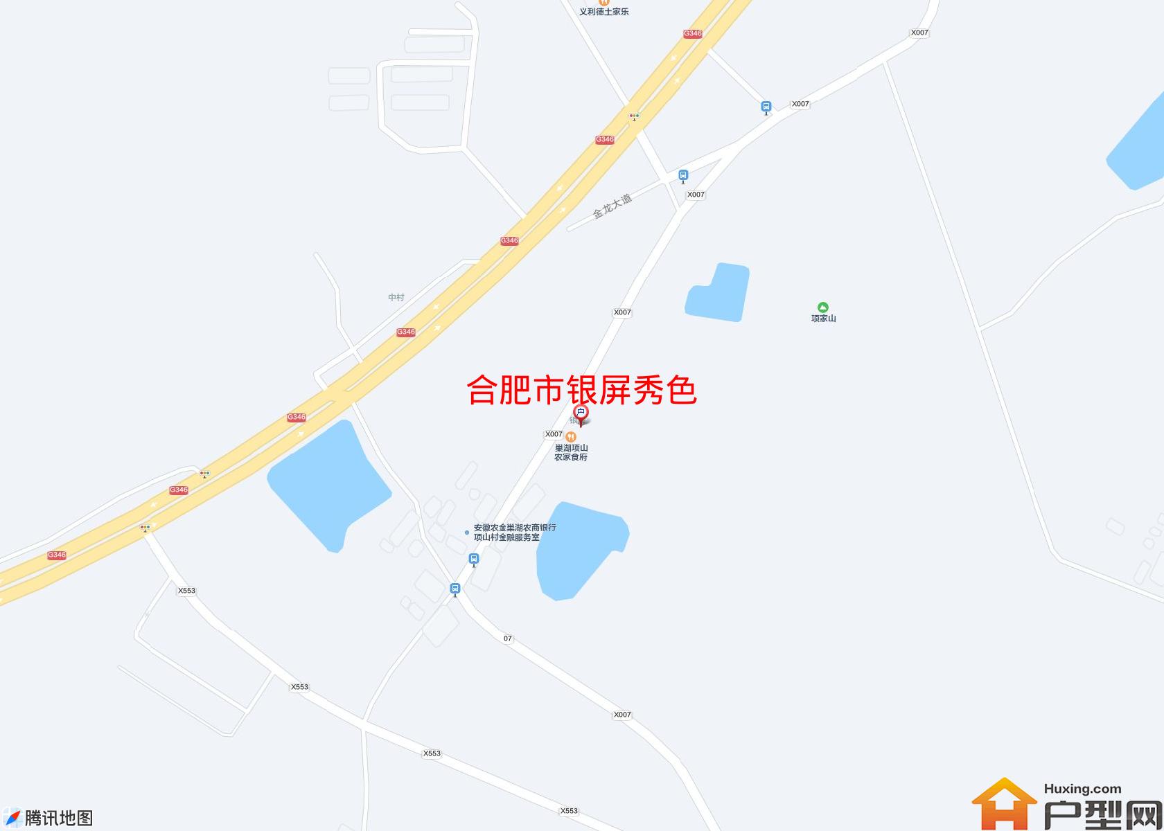 银屏秀色小区 - 户型网