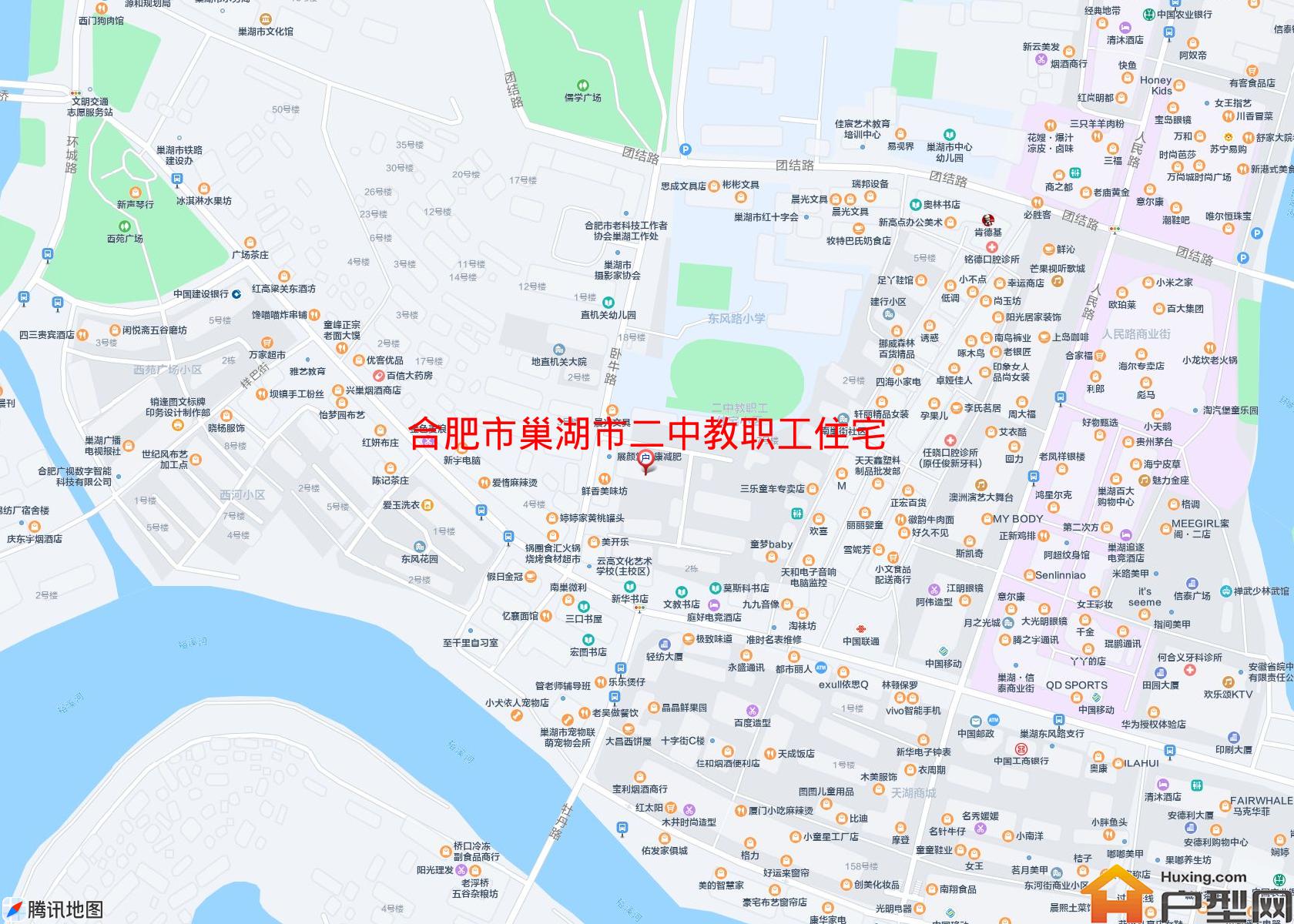 巢湖市二中教职工住宅小区小区 - 户型网