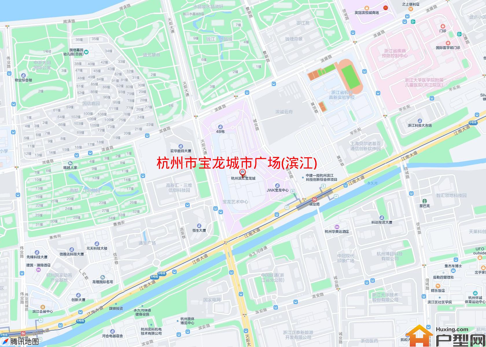 宝龙城市广场(滨江)小区 - 户型网