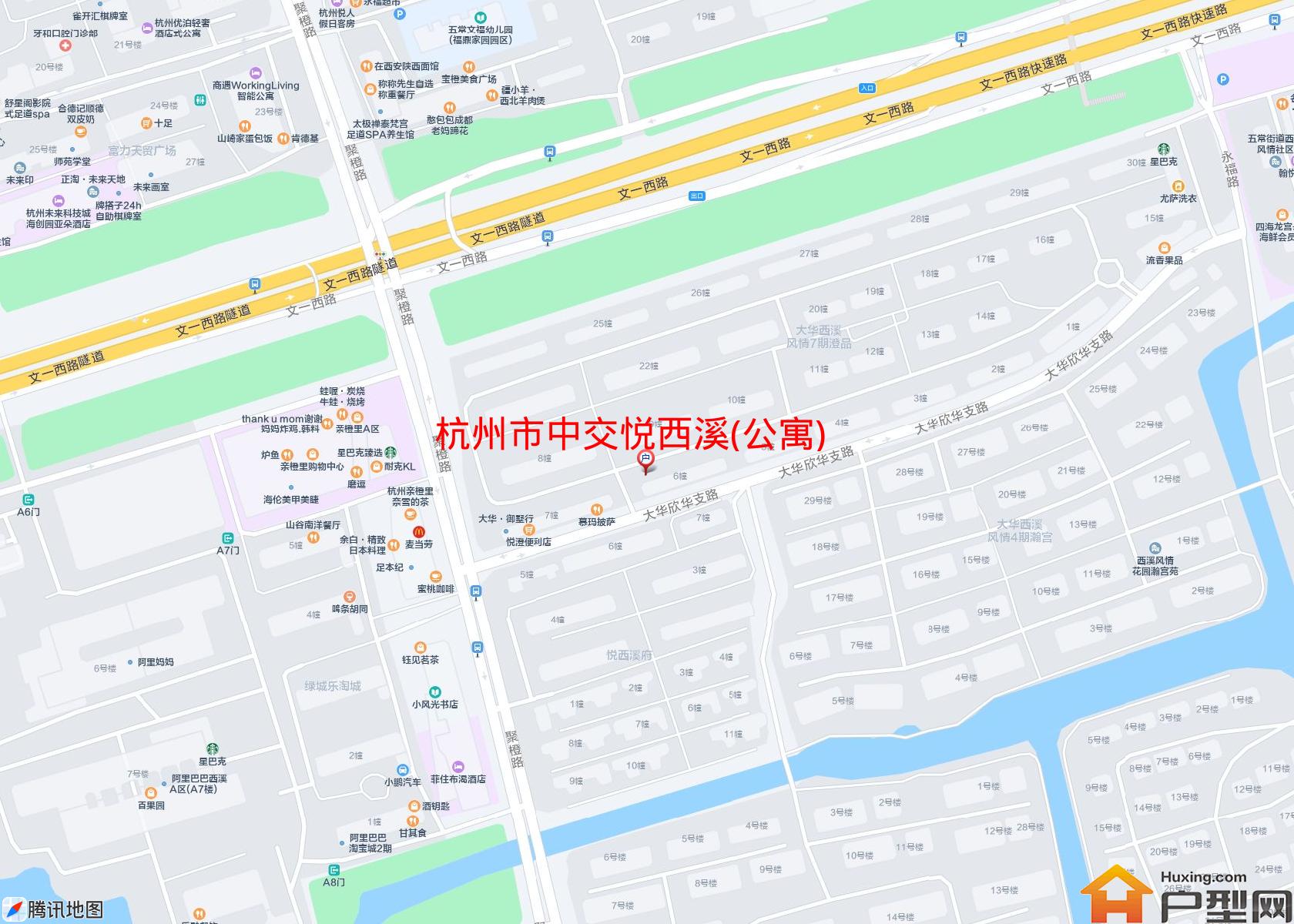 中交悦西溪(公寓)小区 - 户型网