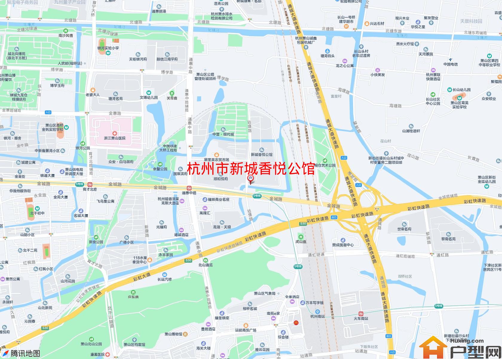 新城香悦公馆小区 - 户型网