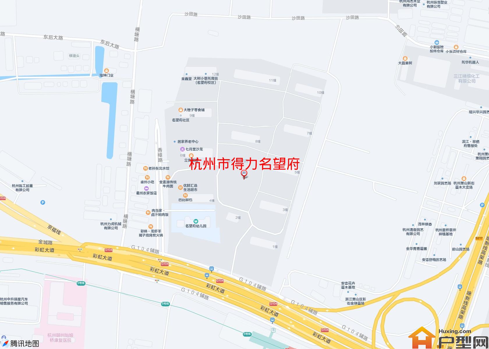 得力名望府小区 - 户型网