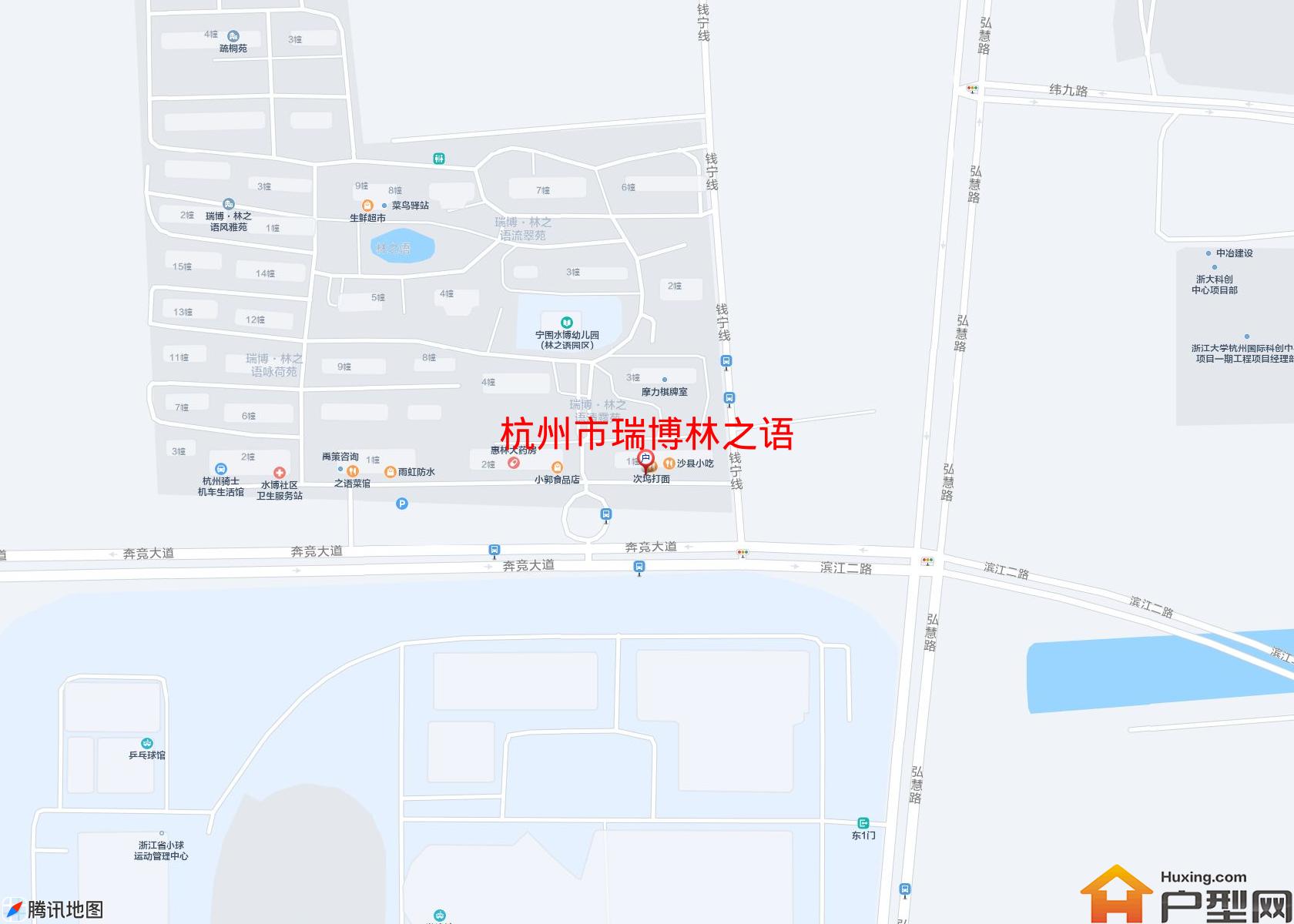 瑞博林之语小区 - 户型网