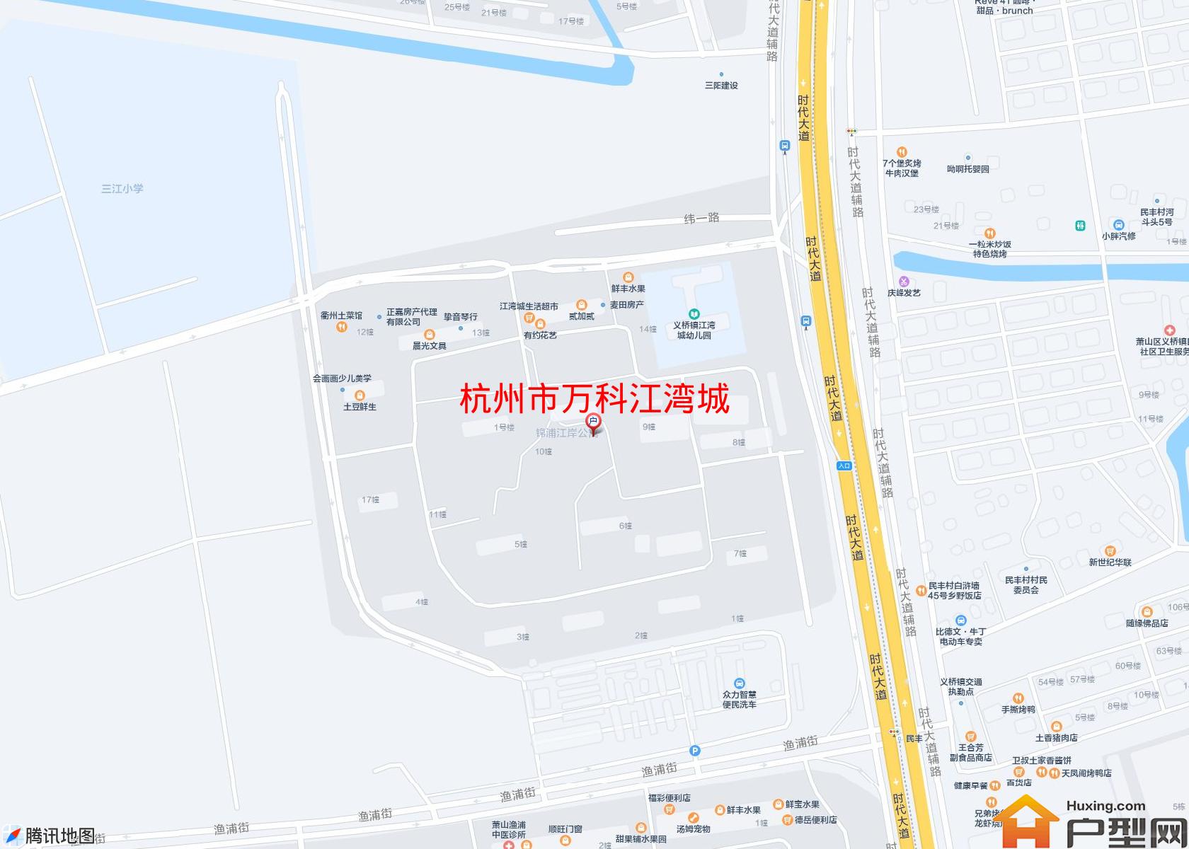 万科江湾城小区 - 户型网