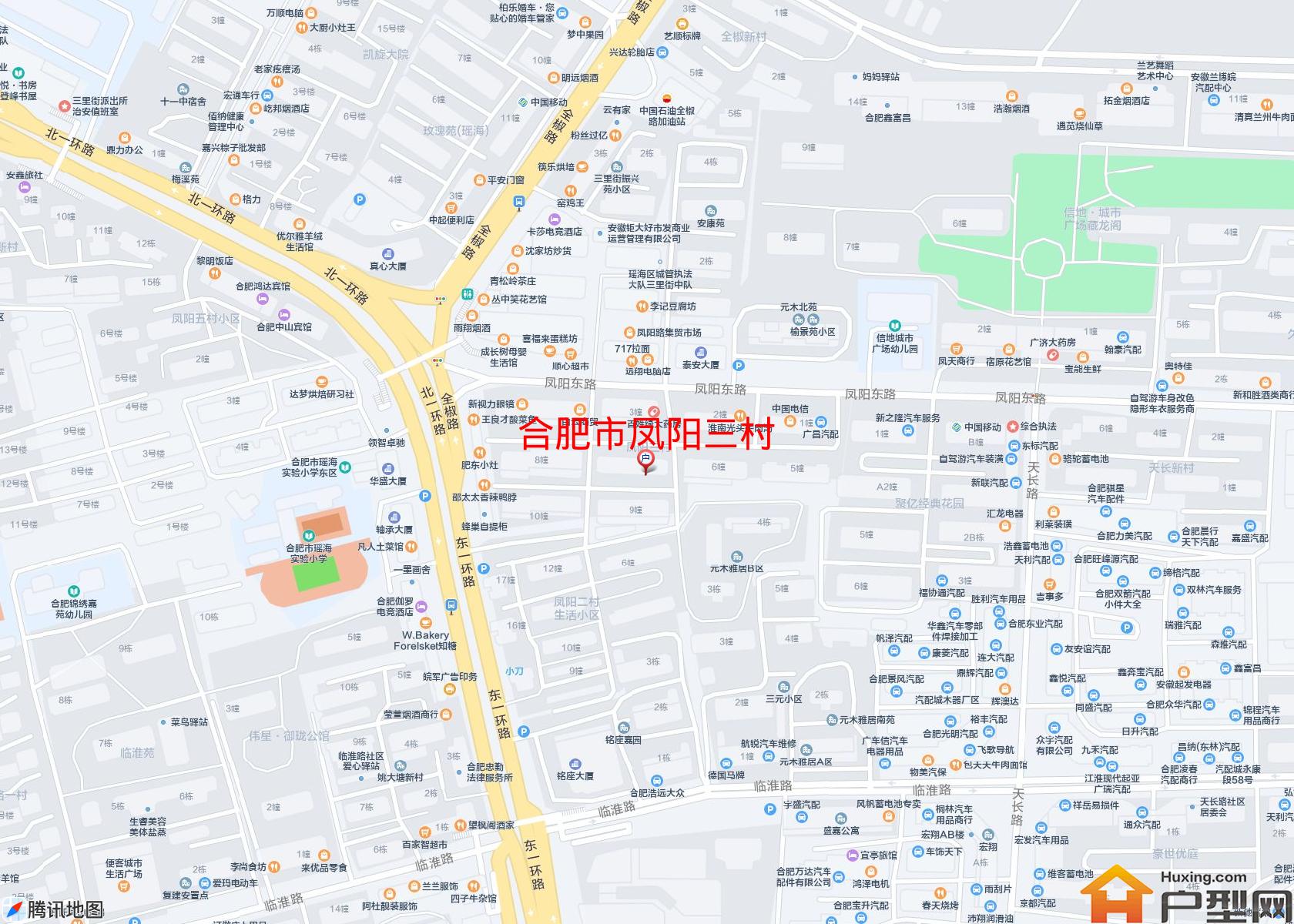 凤阳三村小区 - 户型网