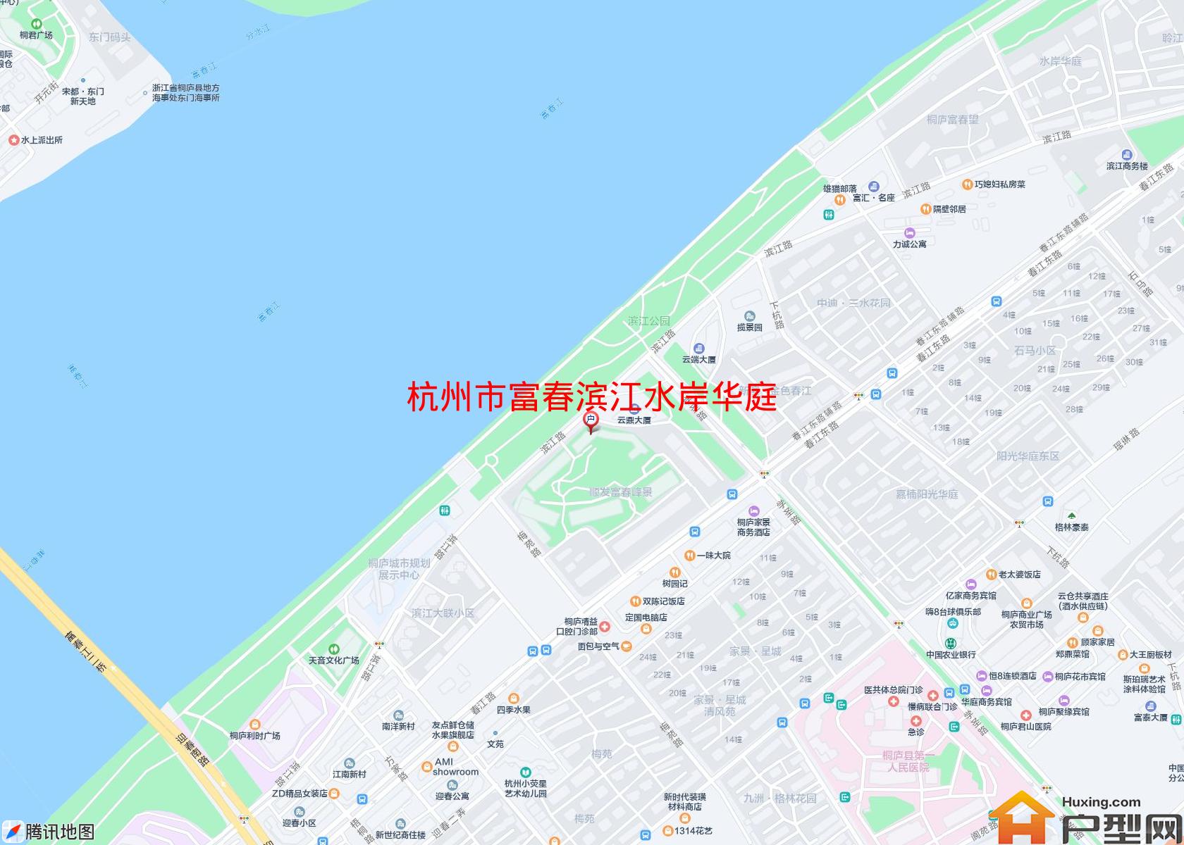 富春滨江水岸华庭小区 - 户型网