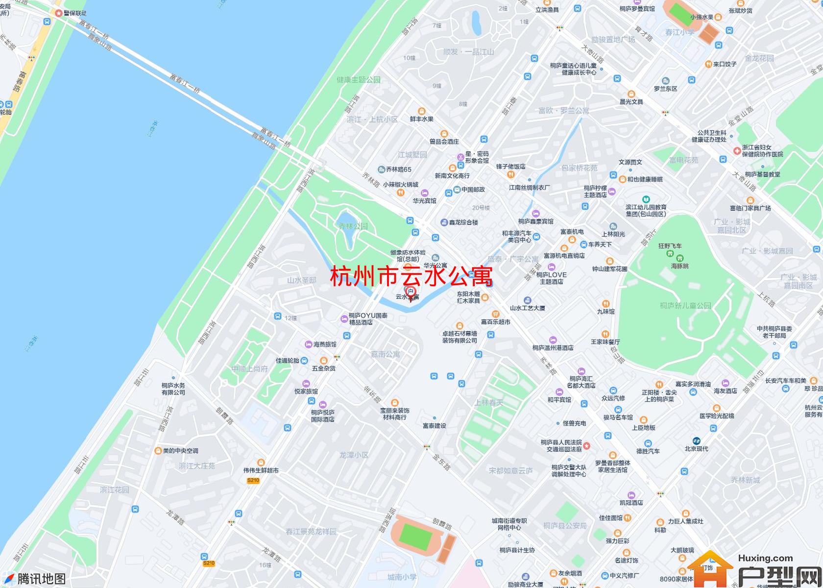 云水公寓小区 - 户型网