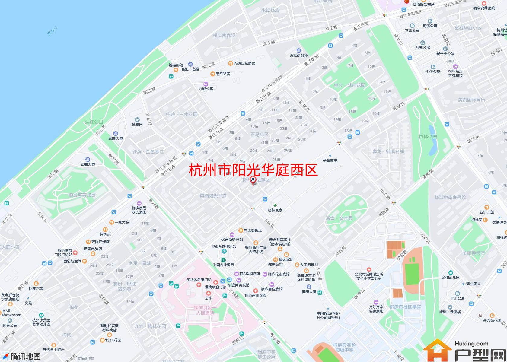 阳光华庭西区小区 - 户型网