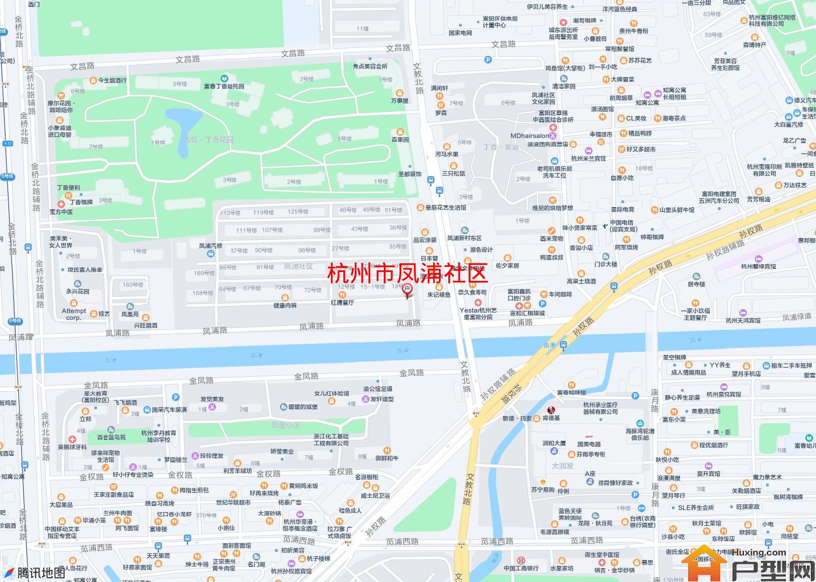凤浦社区小区 - 户型网