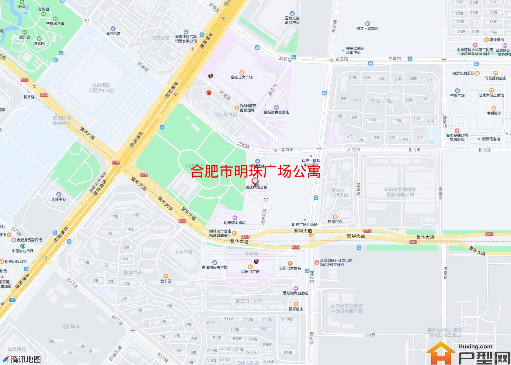 明珠广场公寓小区 - 户型网