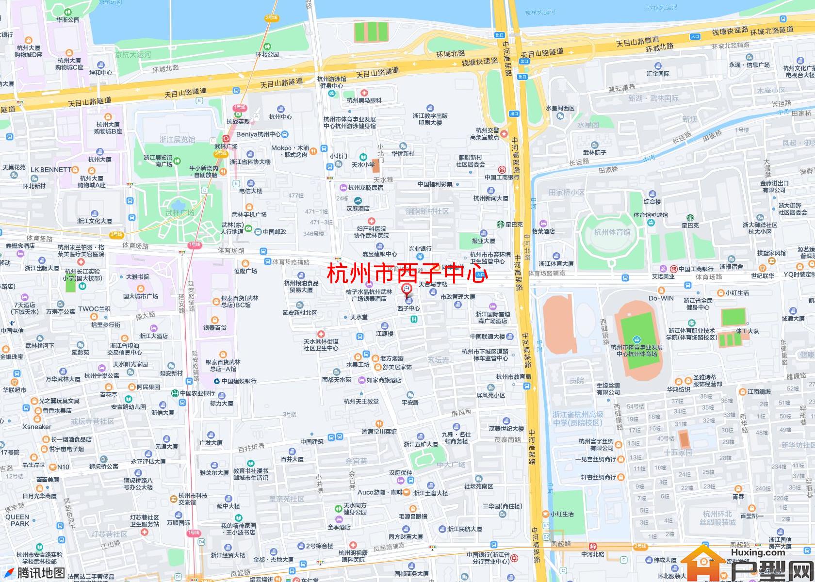 西子中心小区 - 户型网