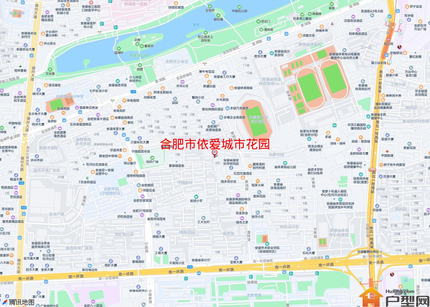 依爱城市花园小区 - 户型网