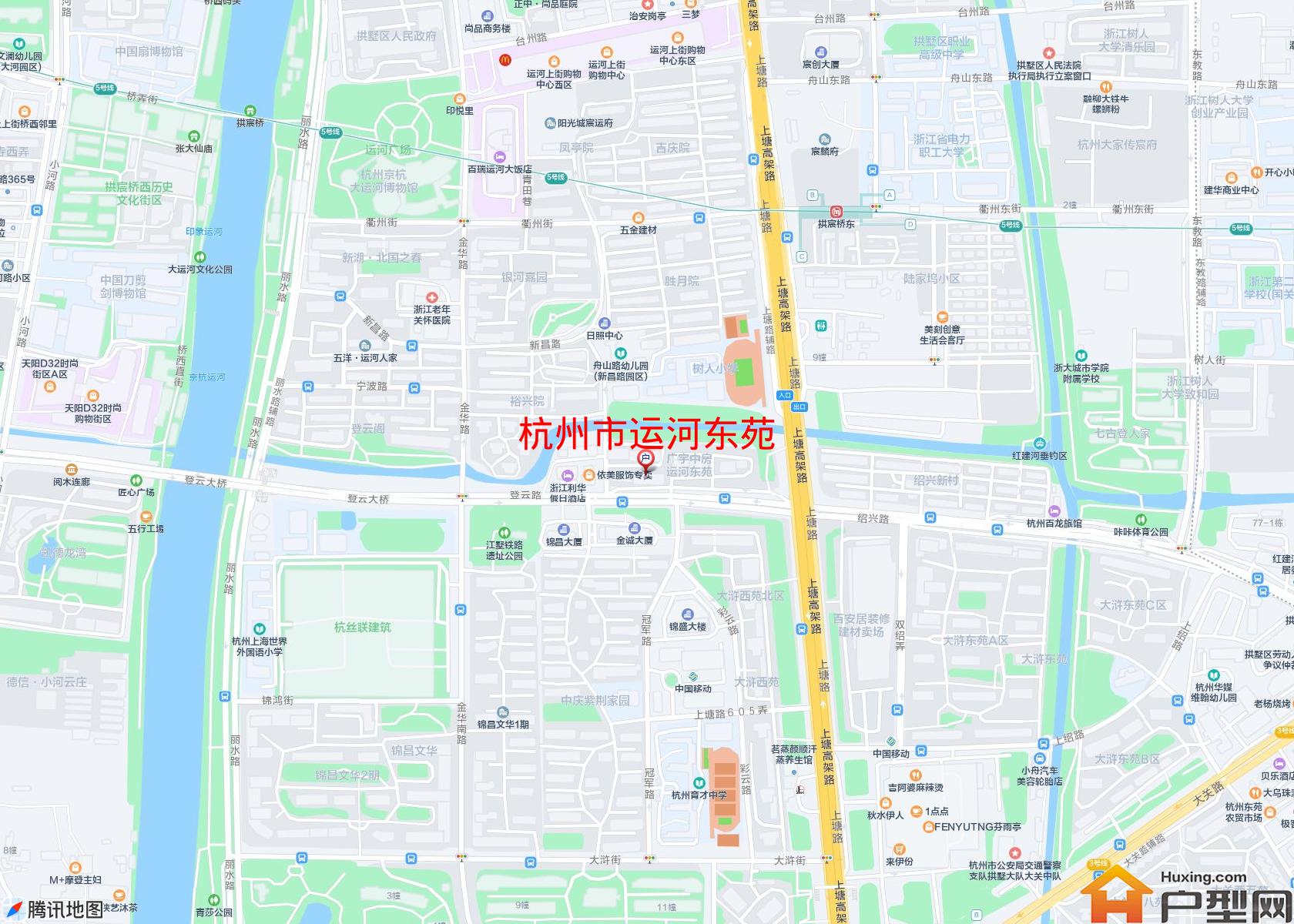运河东苑小区 - 户型网