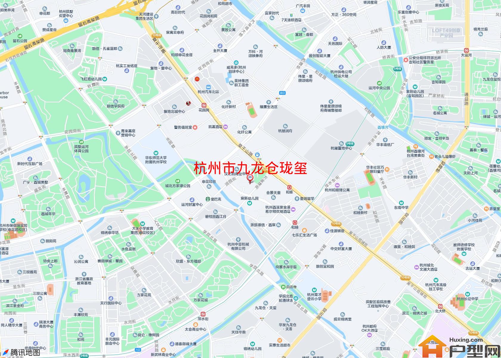 九龙仓珑玺小区 - 户型网