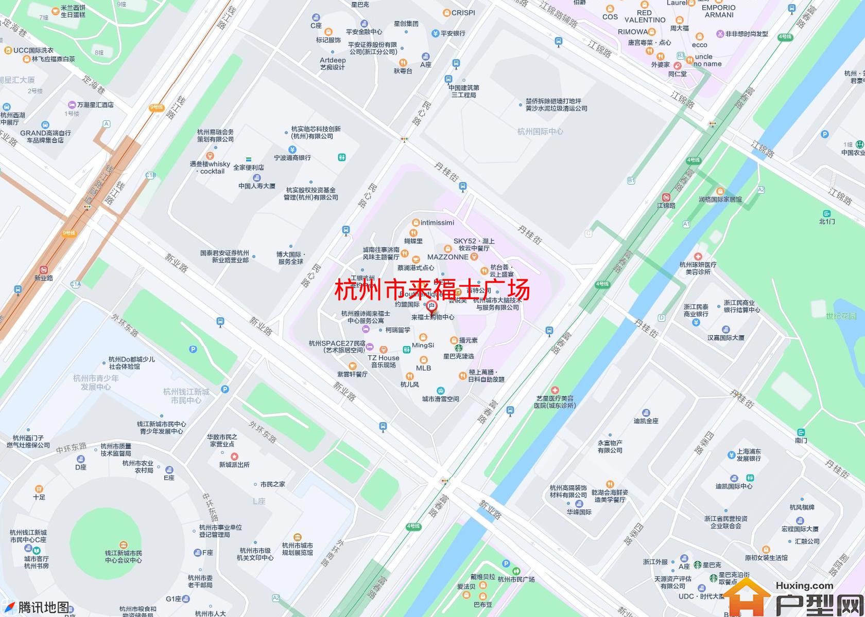 来福士广场小区 - 户型网