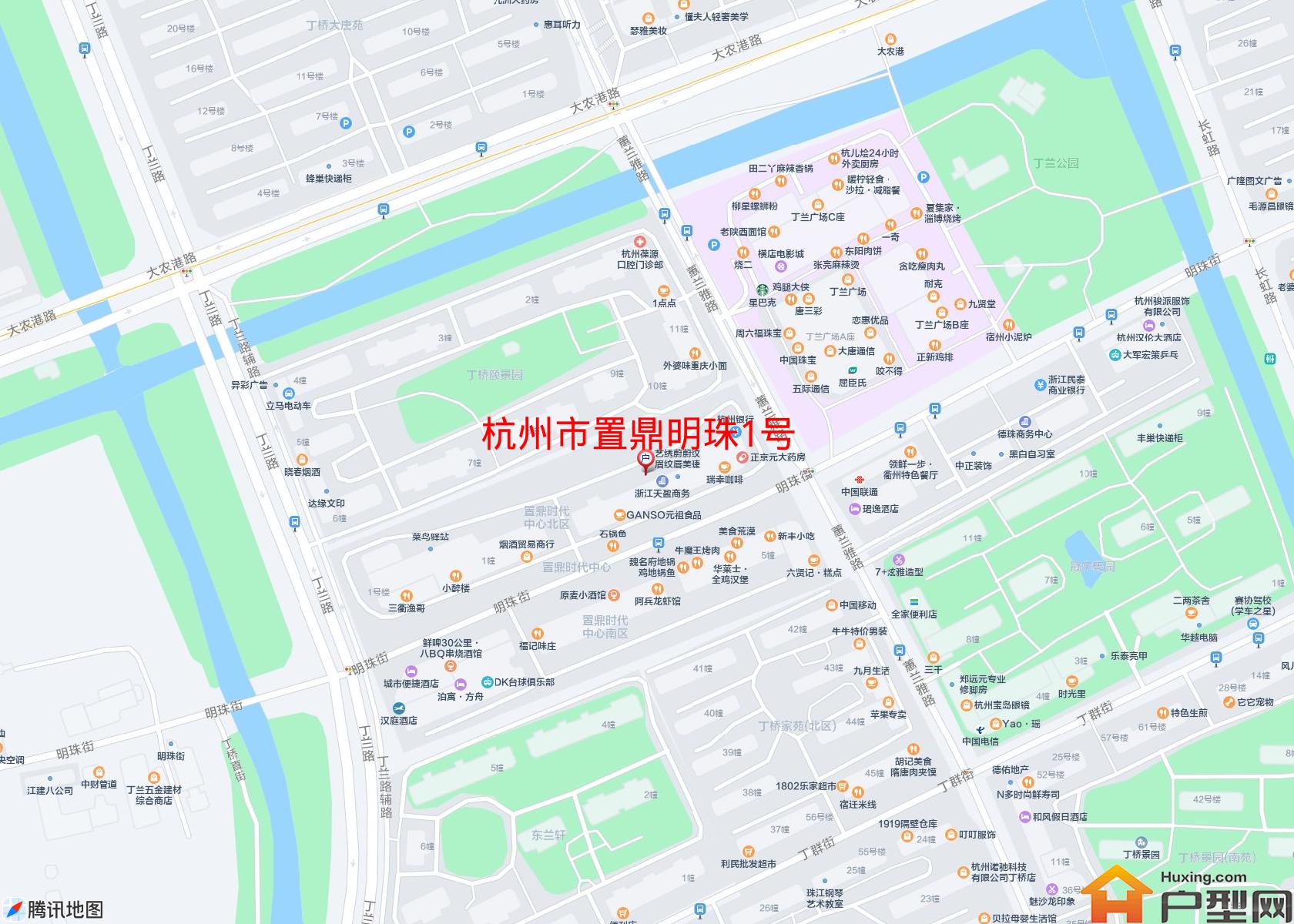 置鼎明珠1号小区 - 户型网