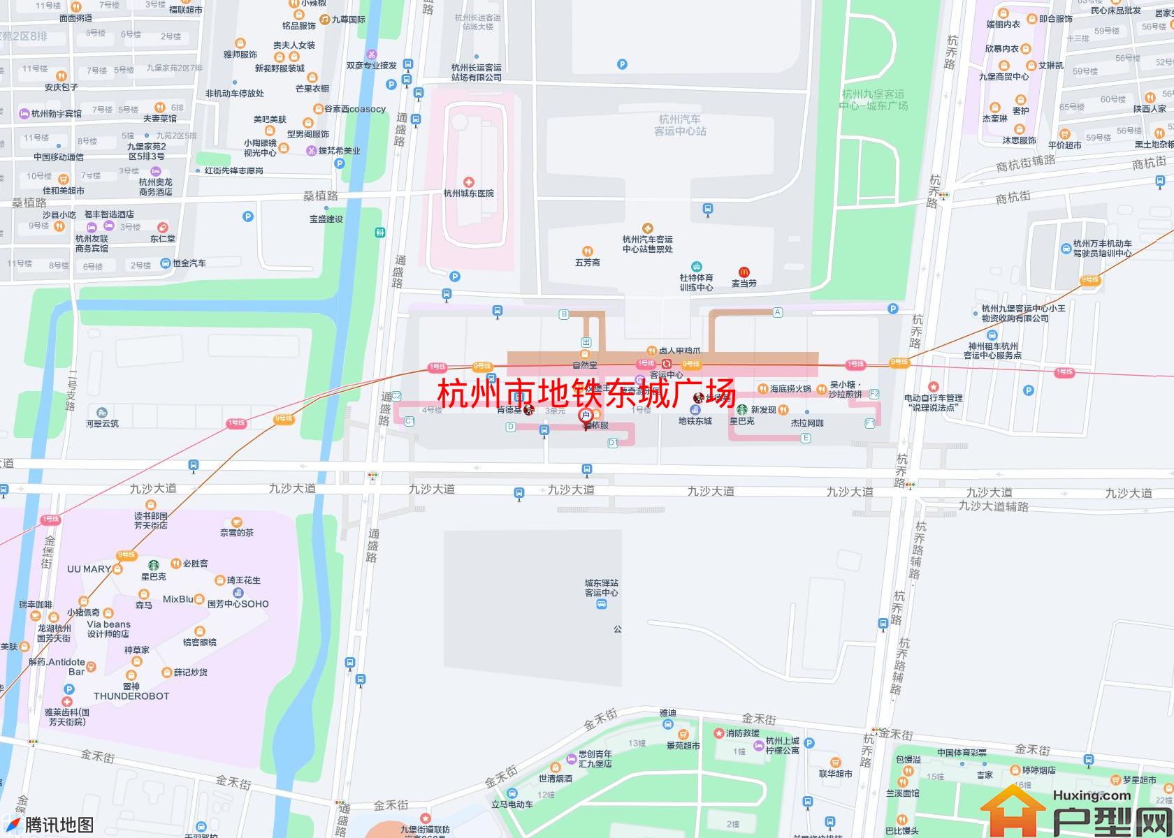 地铁东城广场小区 - 户型网