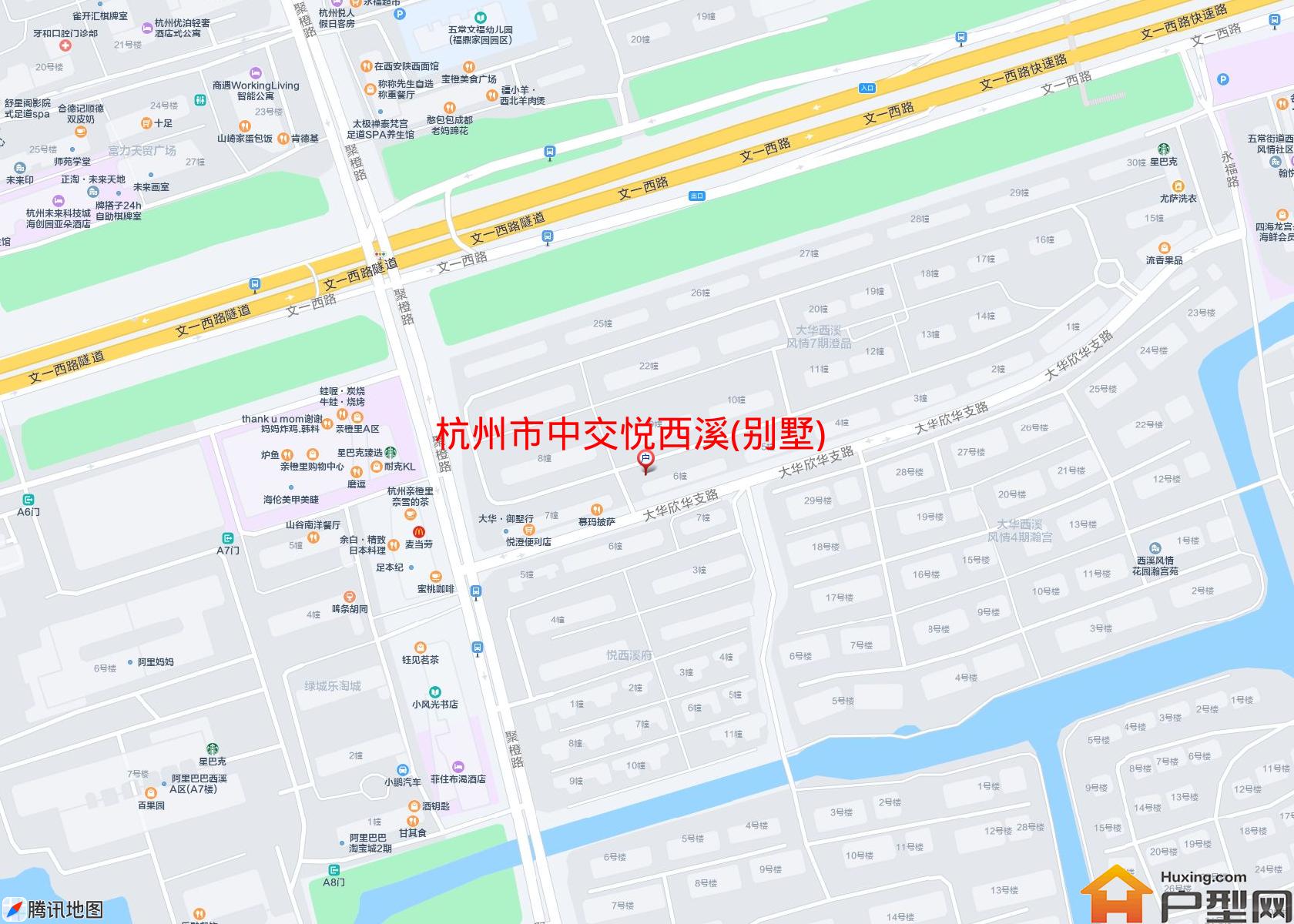 中交悦西溪(别墅)小区 - 户型网