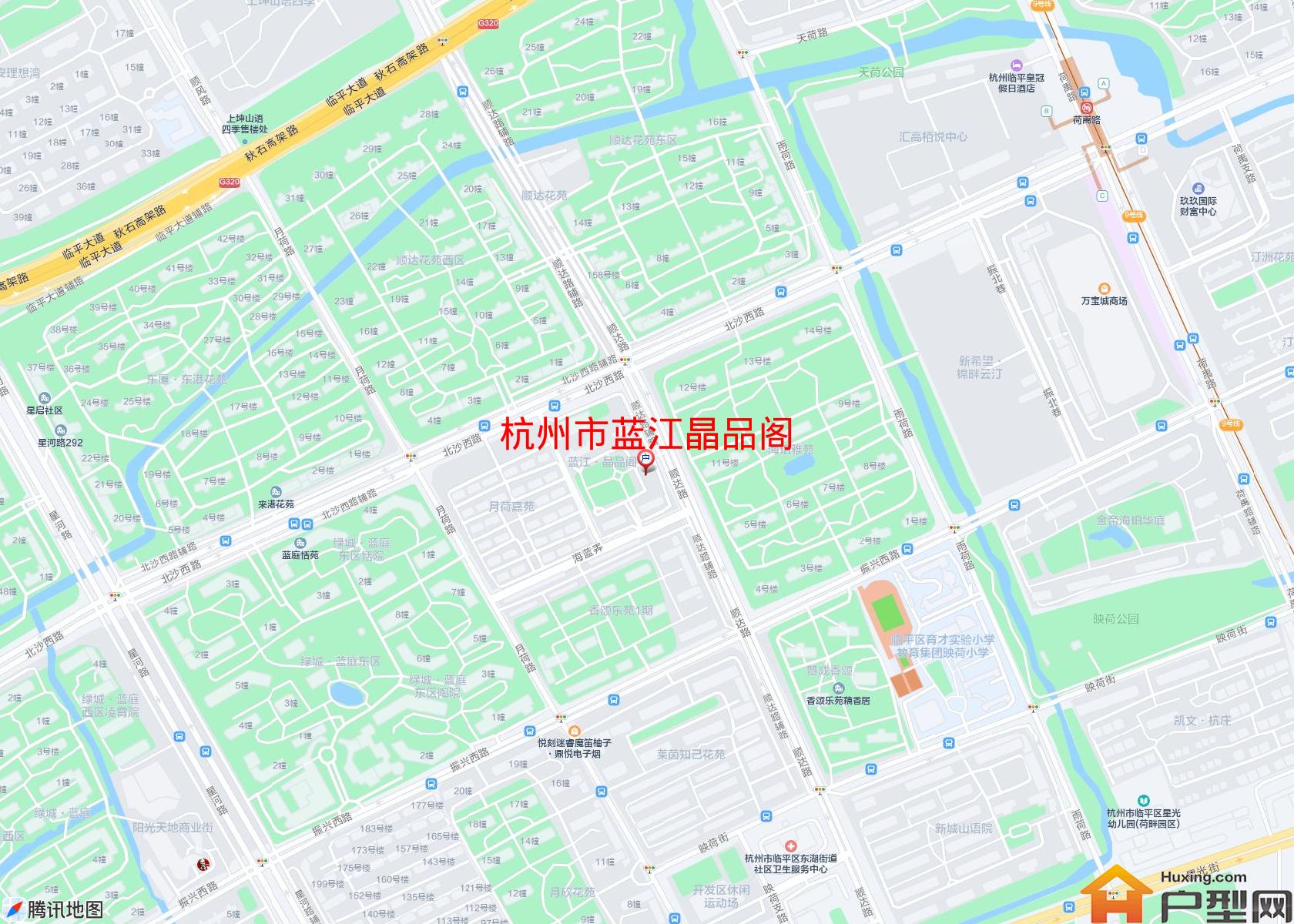 蓝江晶品阁小区 - 户型网