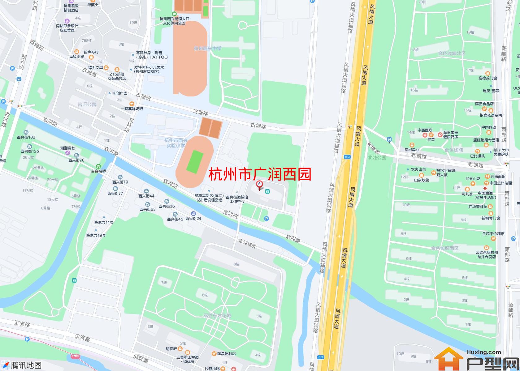 广润西园小区 - 户型网