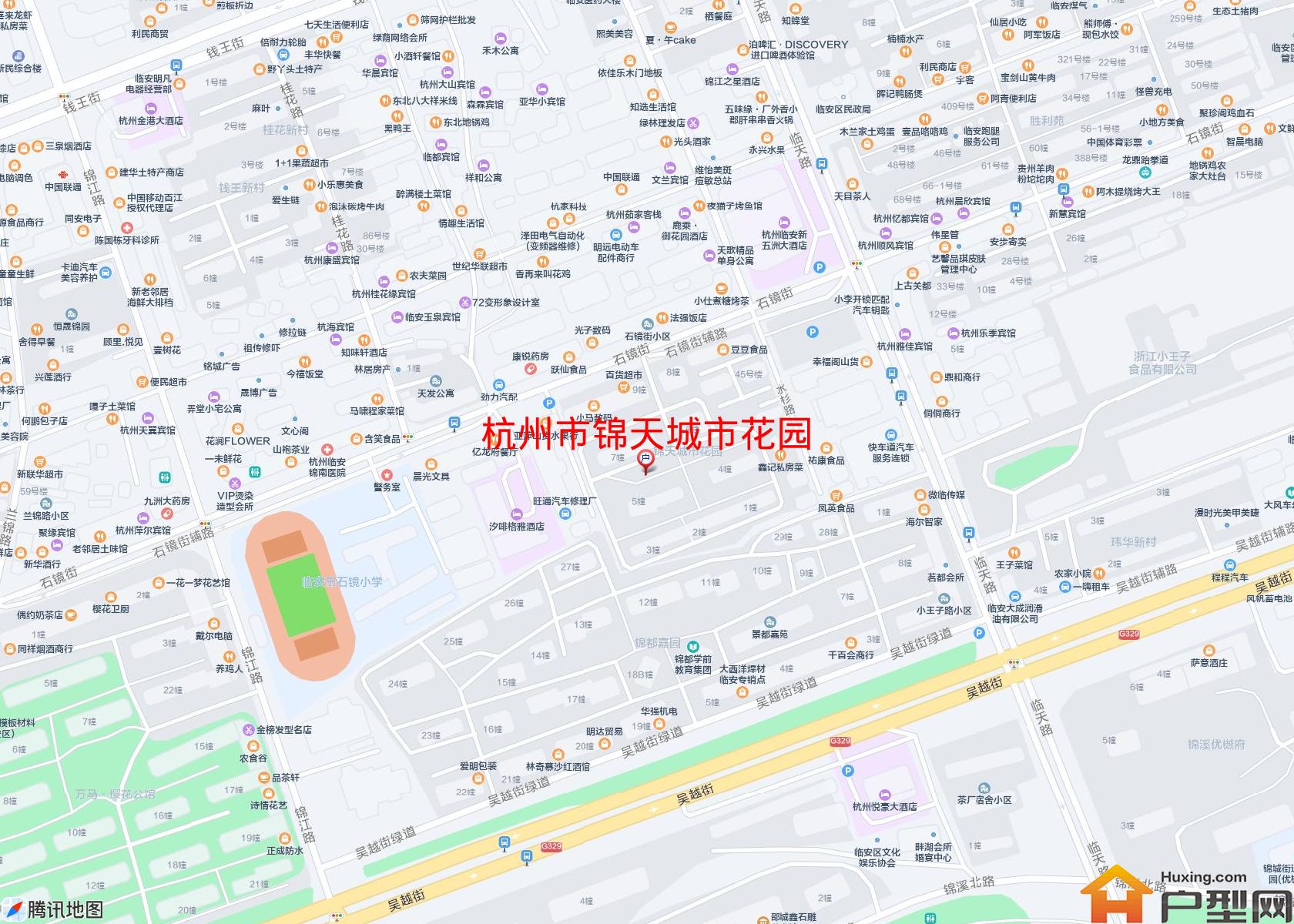 锦天城市花园小区 - 户型网