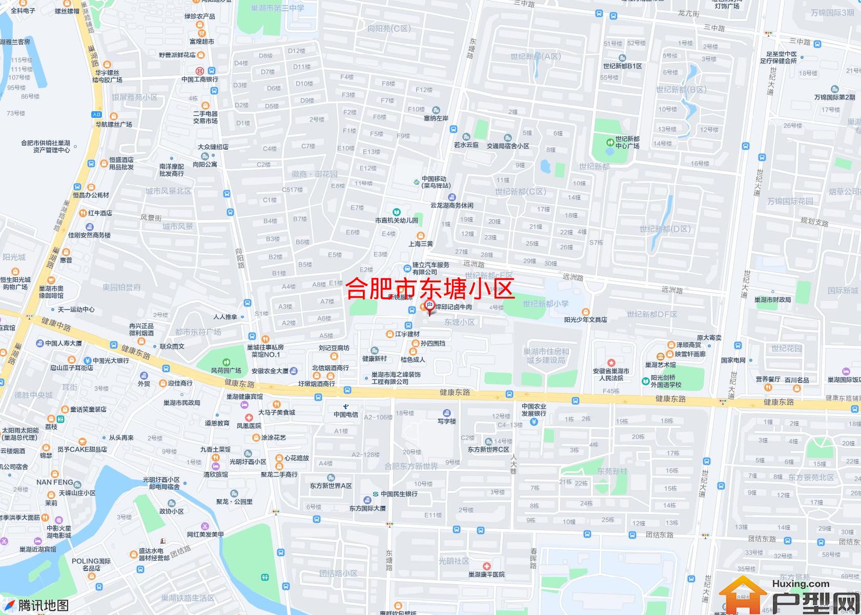 东塘小区小区 - 户型网