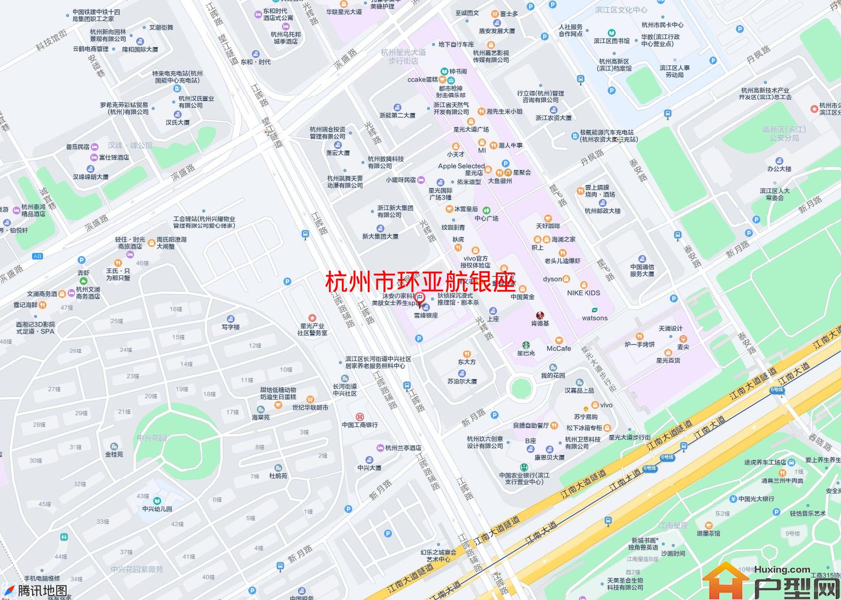 环亚航银座小区 - 户型网