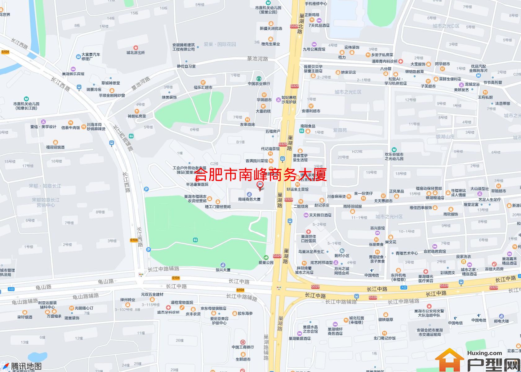 南峰商务大厦小区 - 户型网