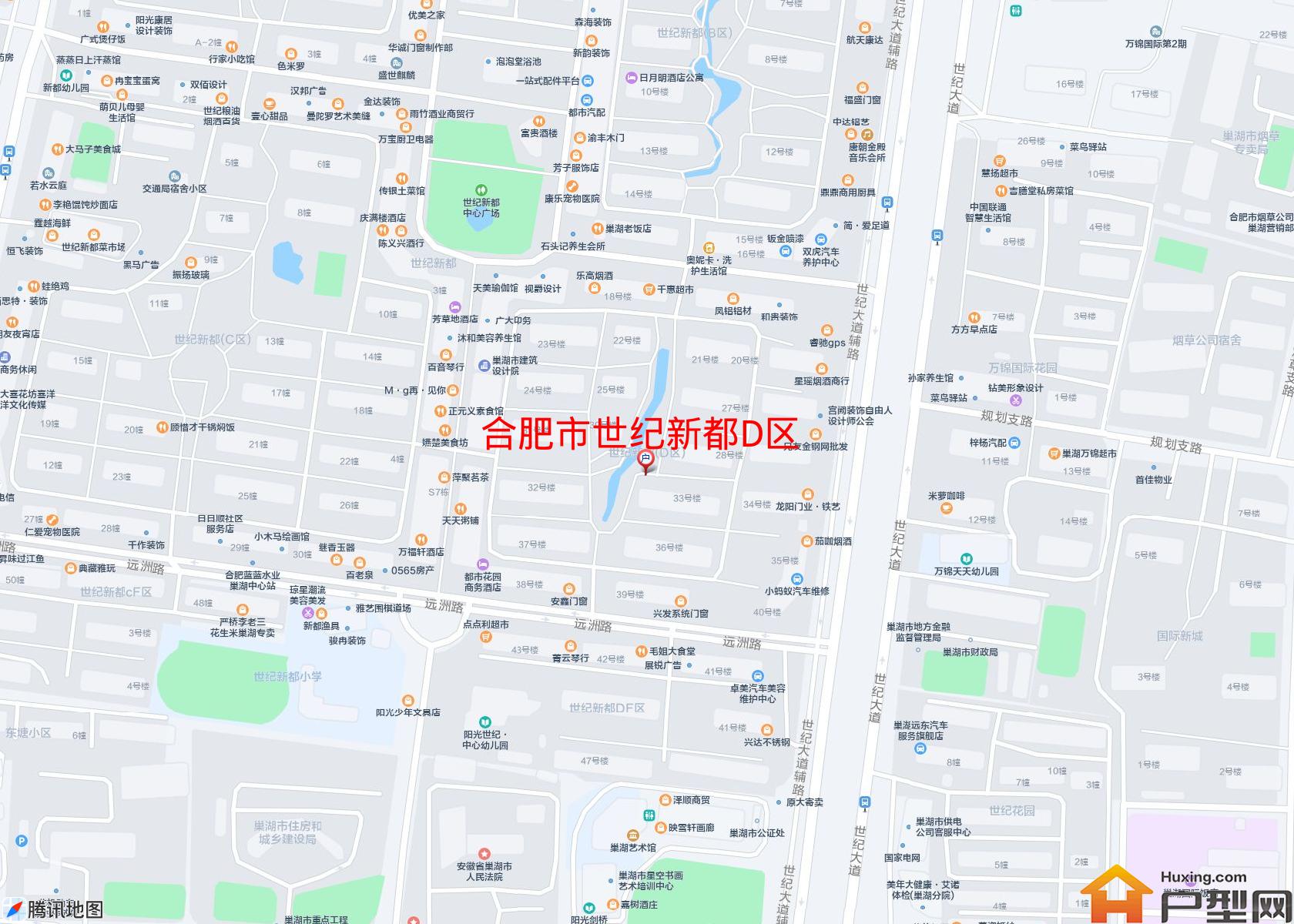 世纪新都D区小区 - 户型网