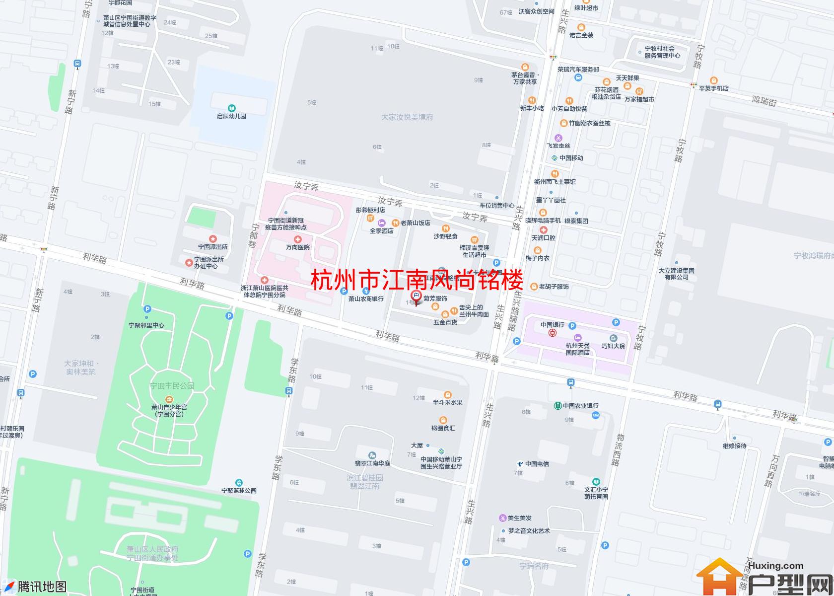 江南风尚铭楼小区 - 户型网