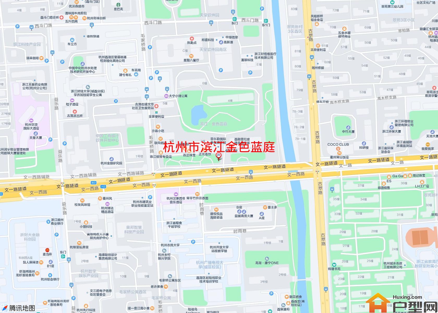 滨江金色蓝庭小区 - 户型网