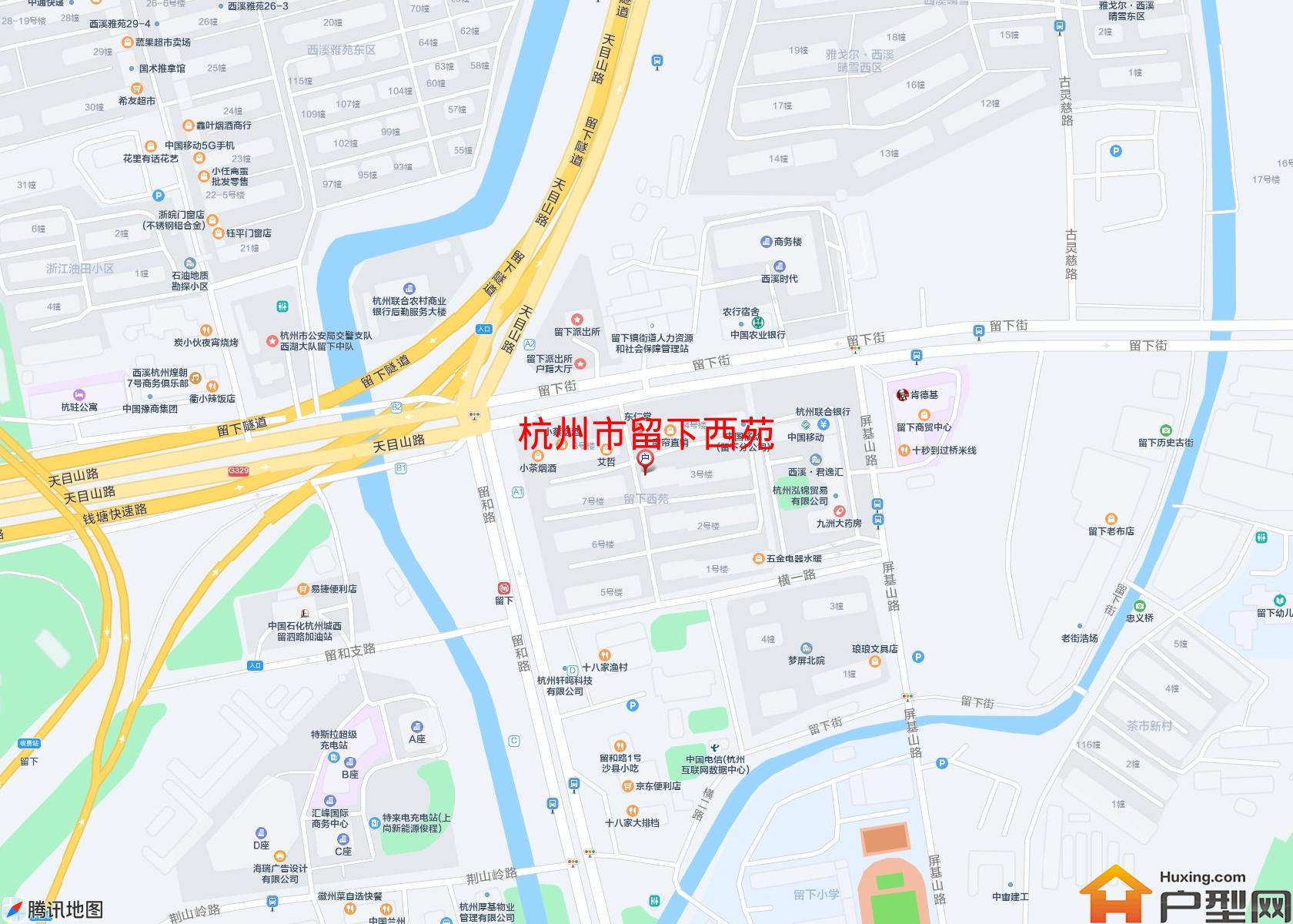 留下西苑小区 - 户型网