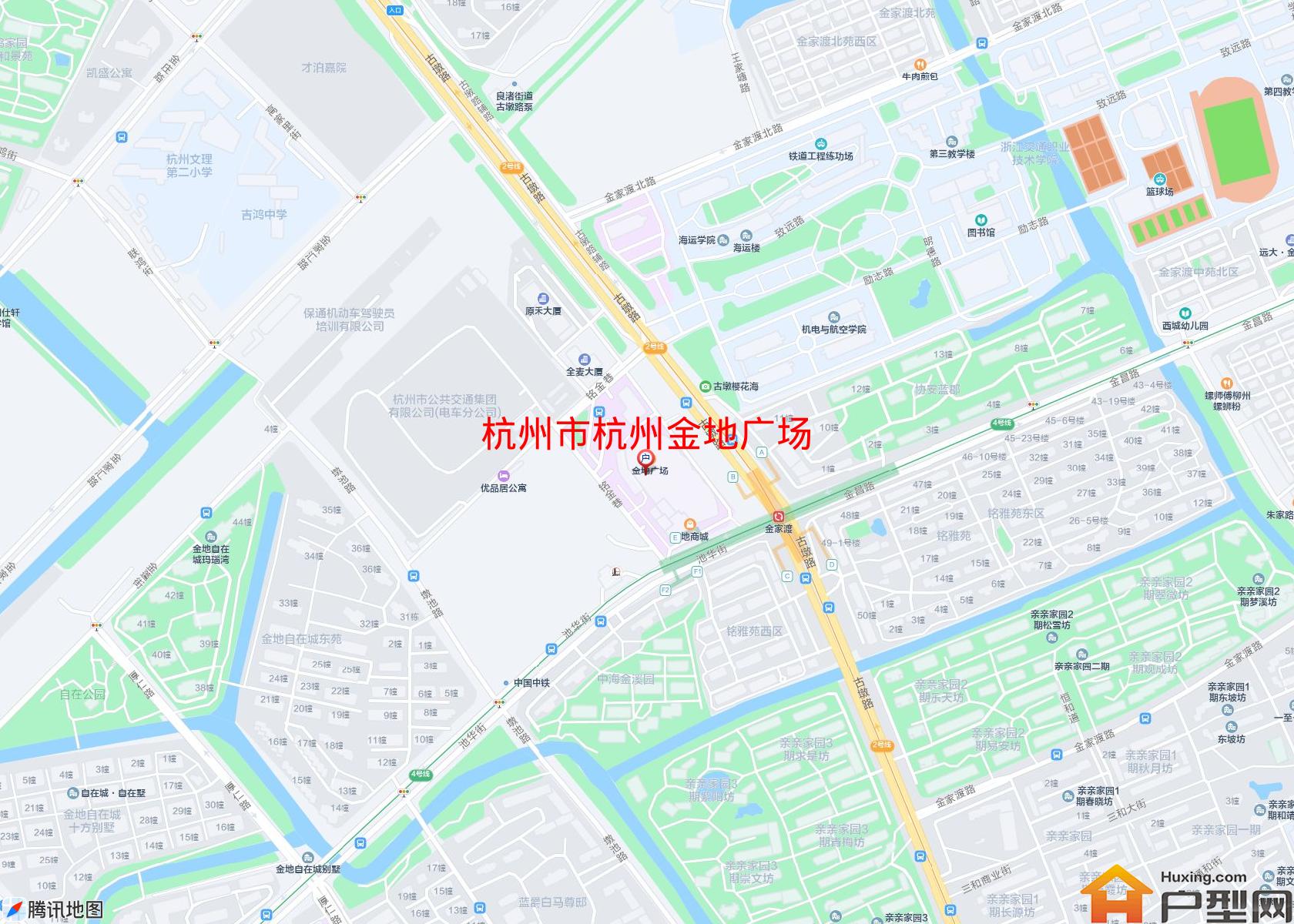 杭州金地广场小区 - 户型网