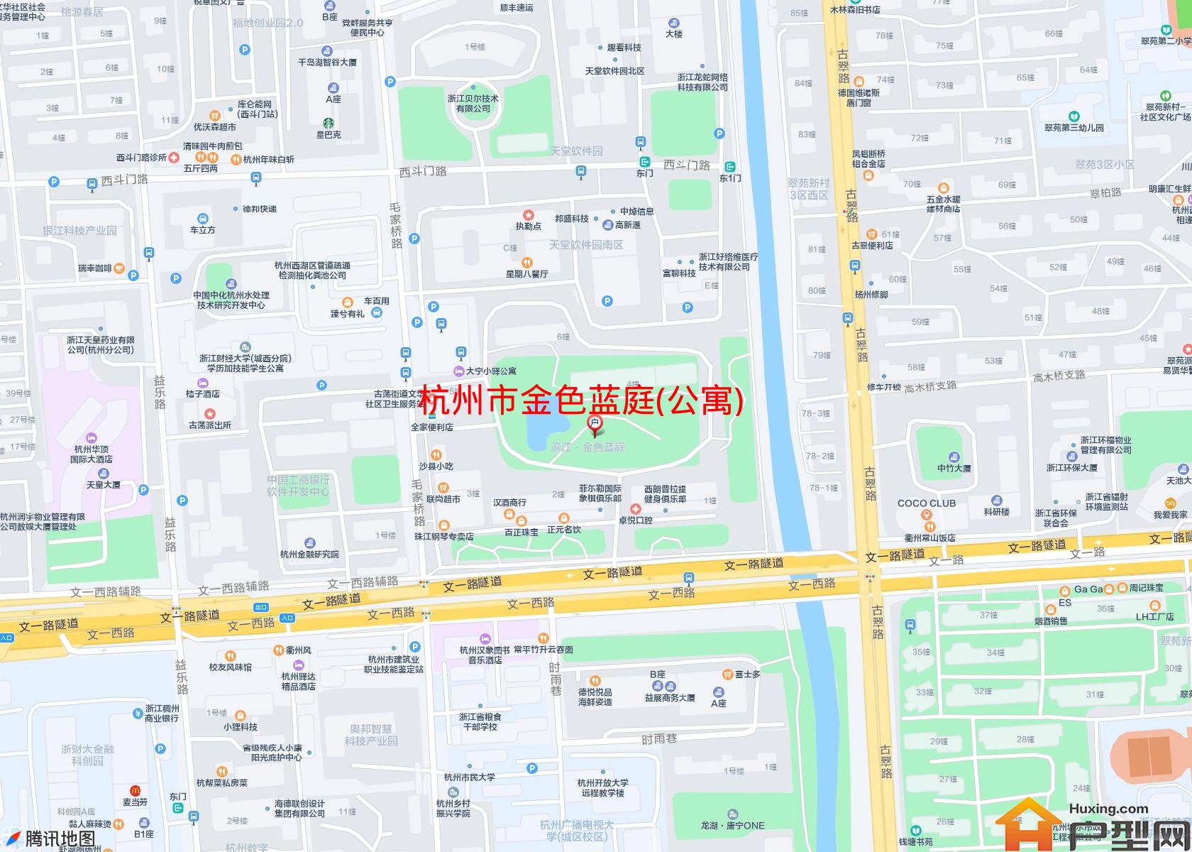金色蓝庭(公寓)小区 - 户型网