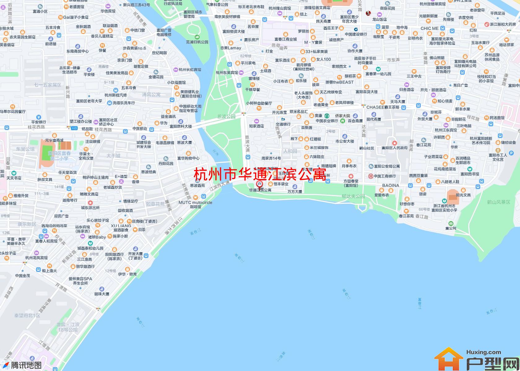 华通江滨公寓小区 - 户型网